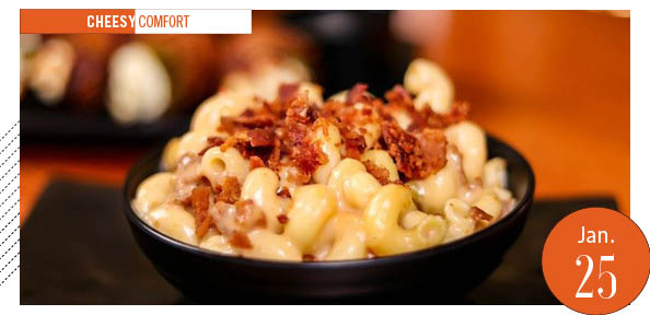 Mac n cheese with bacon