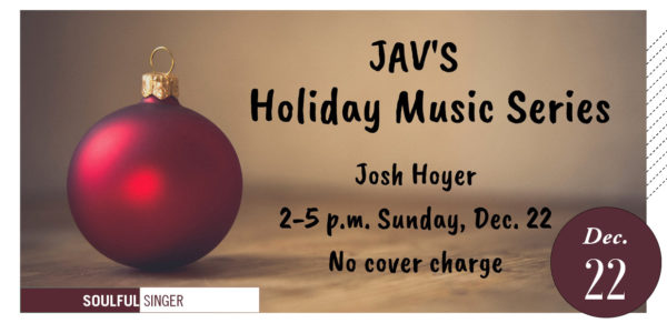 Holiday Music Series Josh Hoyer graphic