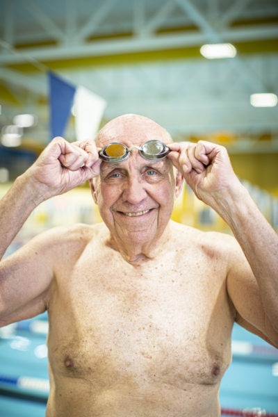 Dick Blick, former Olympic gold medalist 
