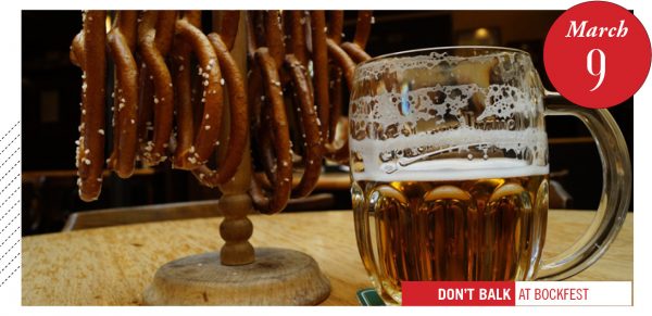 Beer and pretzels 